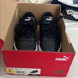 PUMA Black Carina Sneakers